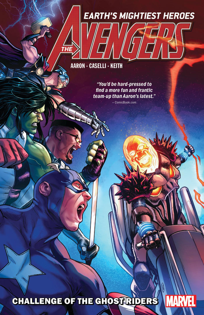 Avengers By Jason Aaron Vol. 5: Challenge Of The Ghost Riders by Jason Aaron - Paperback cover