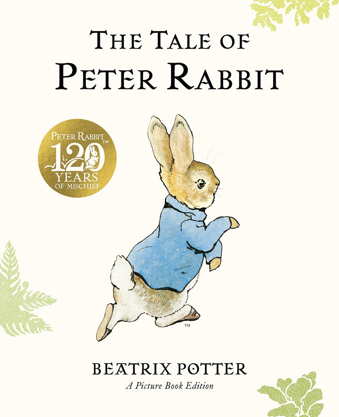The Tale of Peter Rabbit Picture Book by Beatrix Potter - Paperback cover