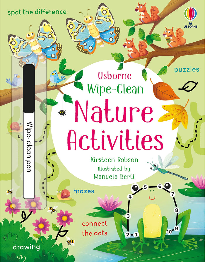 Wipe-Clean Nature Activities (Wipe-Clean Activities) by Kirsteen Robson - Paperback cover