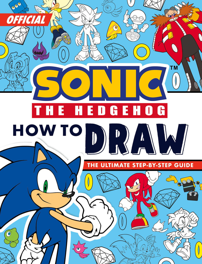 Sonic The Hedgehog How to Draw by Sonic the Hedgehog - Paperback cover