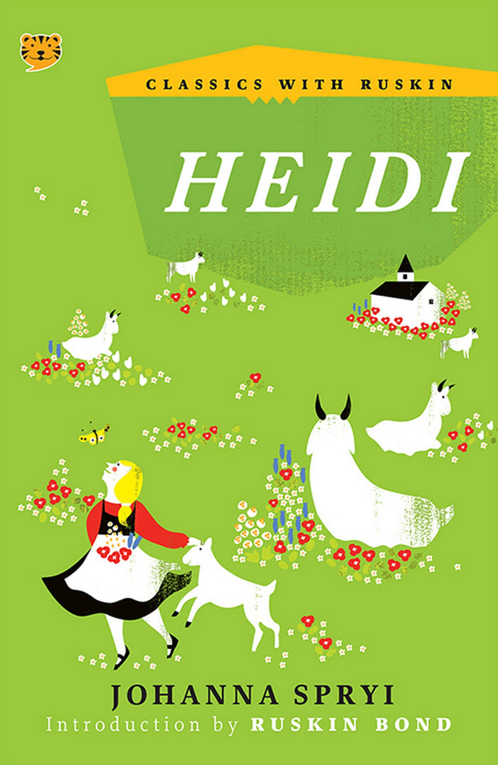 Heidi by Ruskin Bond Johanna Spyri - Paperback cover