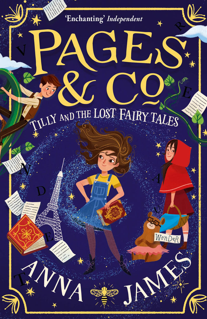 Pages & Co.: Tilly and the Lost Fairytales (Pages & Co., Book 2) by Anna James - Paperback cover