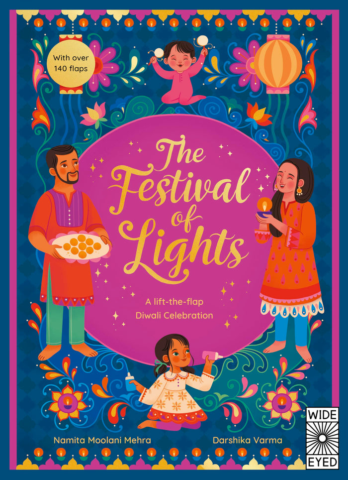 The Festival of Lights : A Lift-the-flap Diwali Celebration /anglais by Moolani Mehra/varma - Hardcover cover