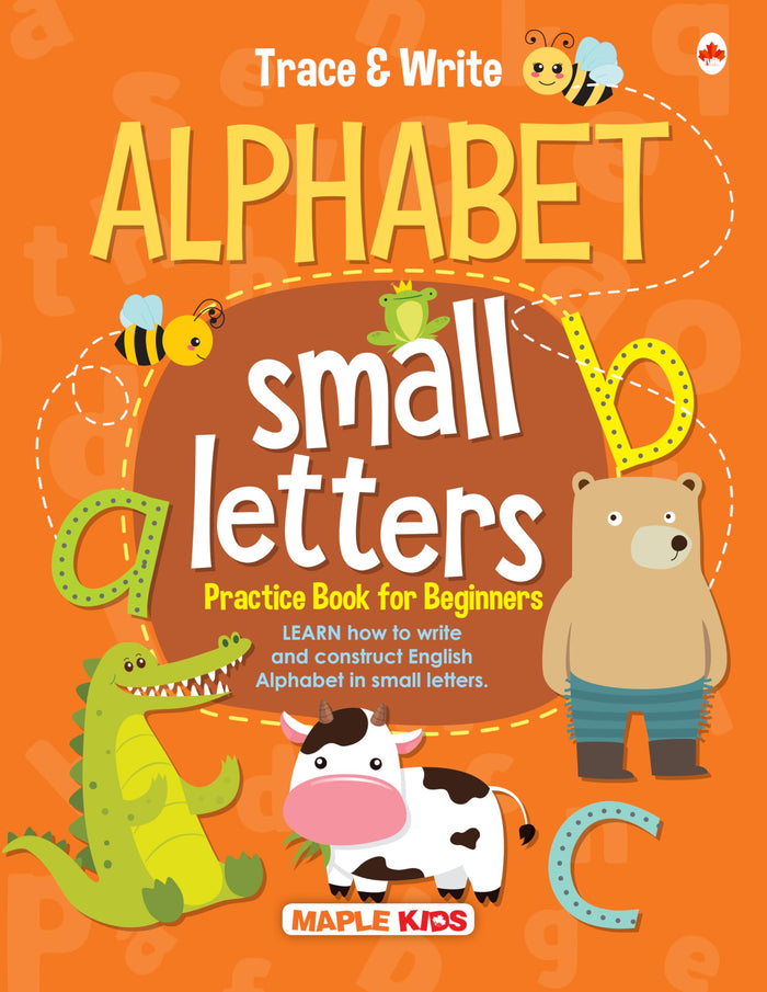 Alphabets Trace & Write Small Letters ABC by Maple Press - Paperback cover