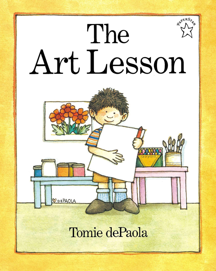 The Art Lesson (Paperstar Book) by Tomie dePaola - Paperback cover