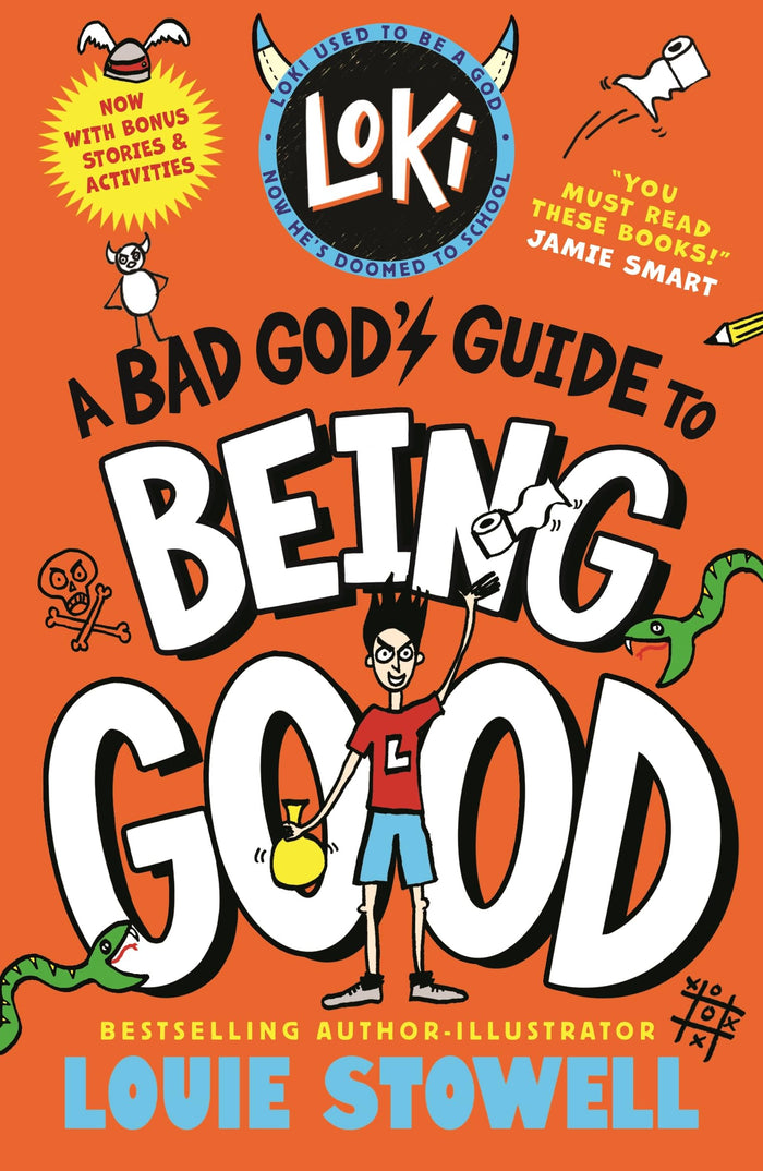 Loki: A Bad God's Guide to Being Good by Louie Stowell - Paperback cover