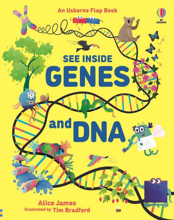 See Inside Genes and DNA by Alice James - Hardcover cover
