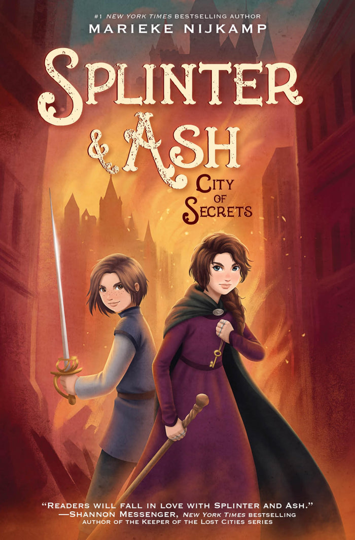 Splinter & Ash #2: City of Secrets by Marieke Nijkamp - Paperback cover