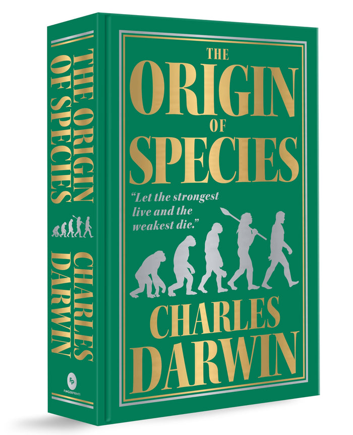Origin of Species (Deluxe Hardbound Edition) , The by Charles Darwin - Hardcover cover
