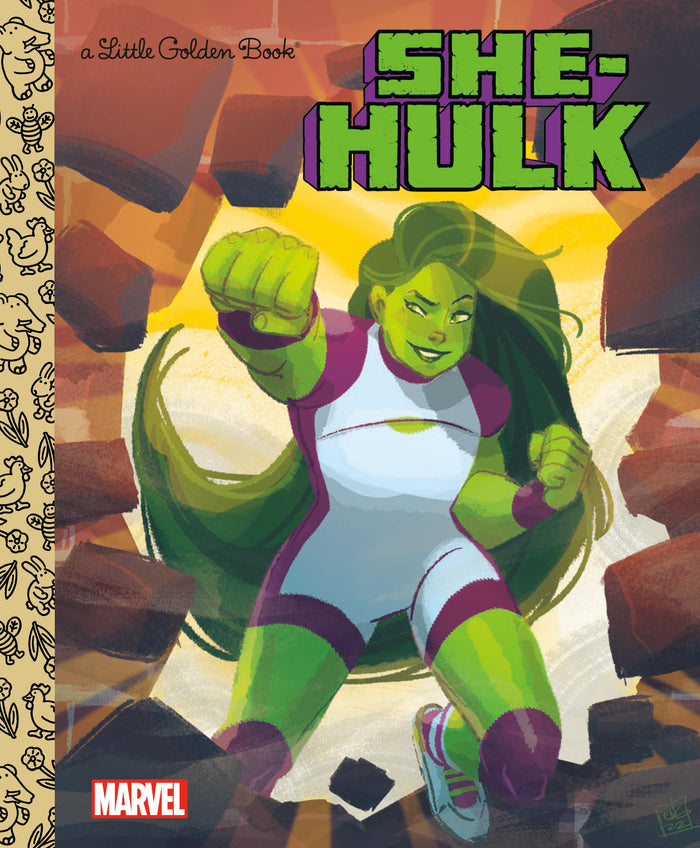 She-Hulk Little Golden Book (Marvel) by Jeneanne DeBois - Hardcover cover