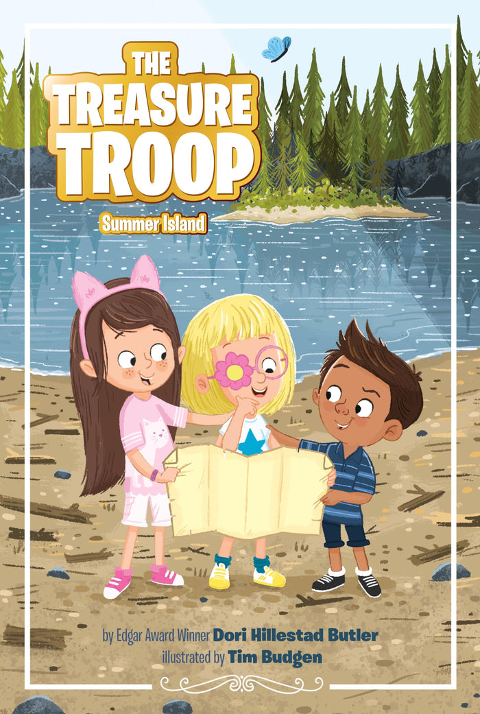 Summer Island #3 (The Treasure Troop) by Dori Hillestad Butler - Paperback cover