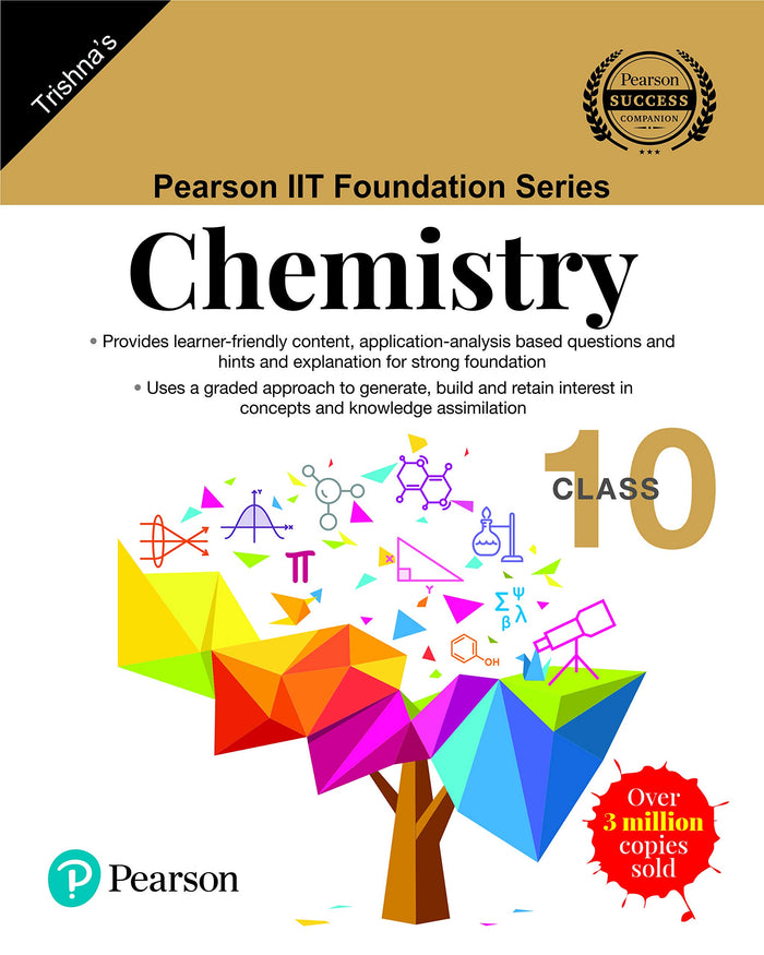 Pearson Iit Foundation Series Chemistry 10 by Trishna Knowledge Systems - Paperback cover