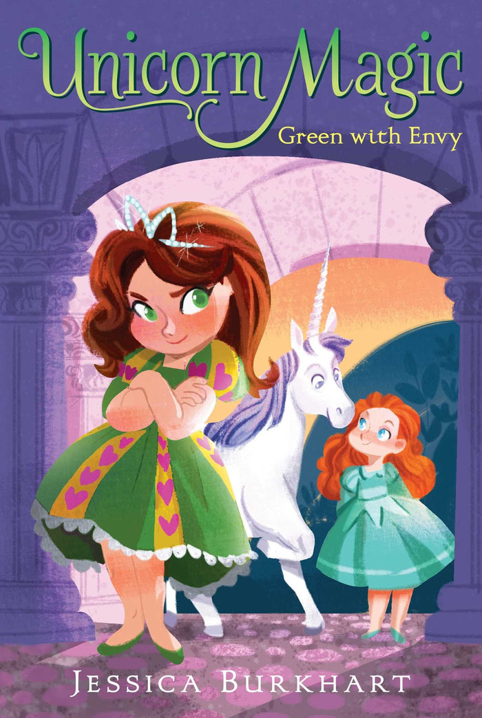 Green with Envy (Unicorn Magic) by Jessica Burkhart - Paperback cover