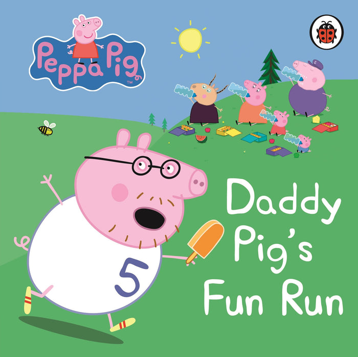 Peppa Pig: Daddy Pig's Fun Run: My First Storybook by Ladybird - Board Book cover