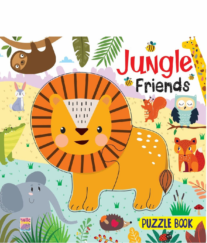 Jungle Friends: Puzzle Book (Puzzle Board Book) by Booktopus - Board Book cover