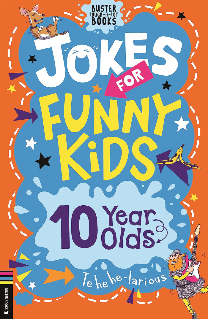Jokes for Funny Kids: 10 Year Olds (Buster Laugh-a-lot Books) by Josephine Southon - Paperback cover