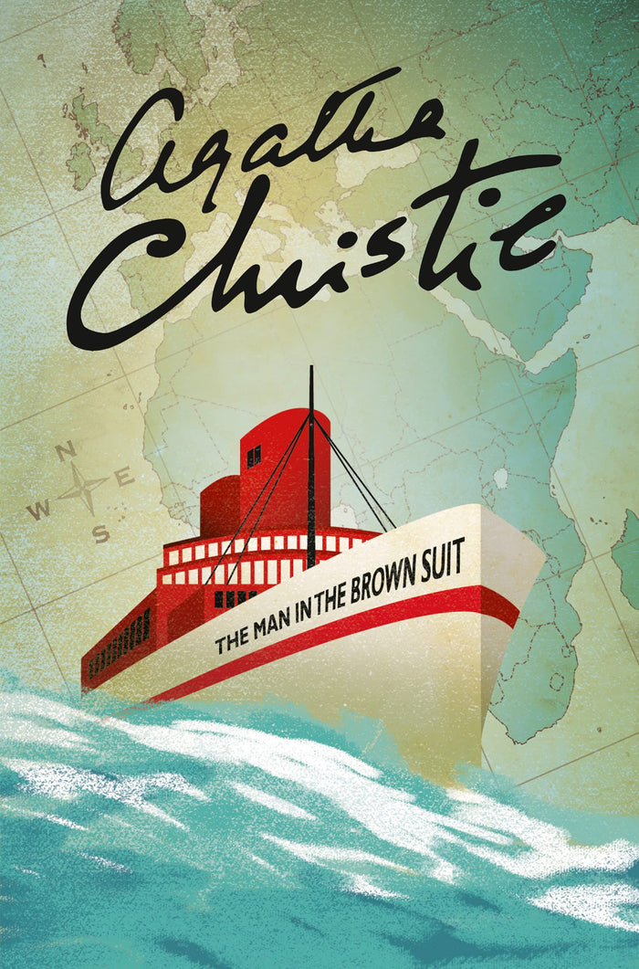Man in the Brown Suit by agatha christie - Paperback cover