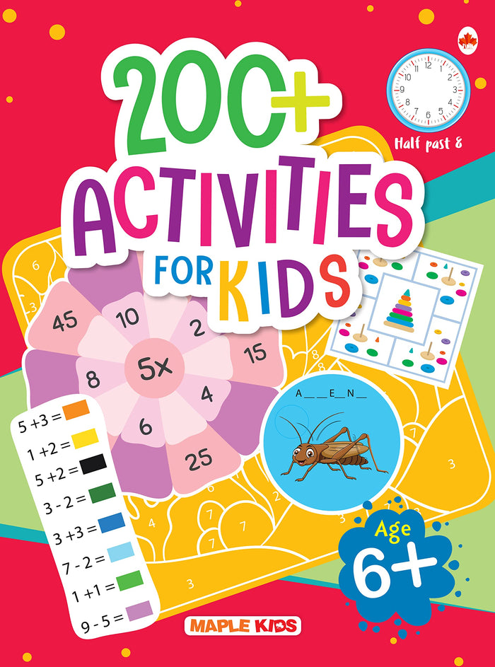 Brain Activities - 200+ Activities for Age 6+ by Maple Press - Paperback cover