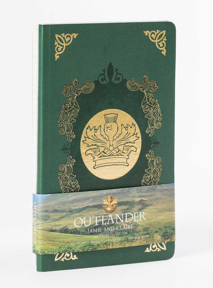 Outlander: Notebook Collection (Set of 2): Jamie and Claire (Science Fiction Fantasy) by Insight Editions - Paperback cover