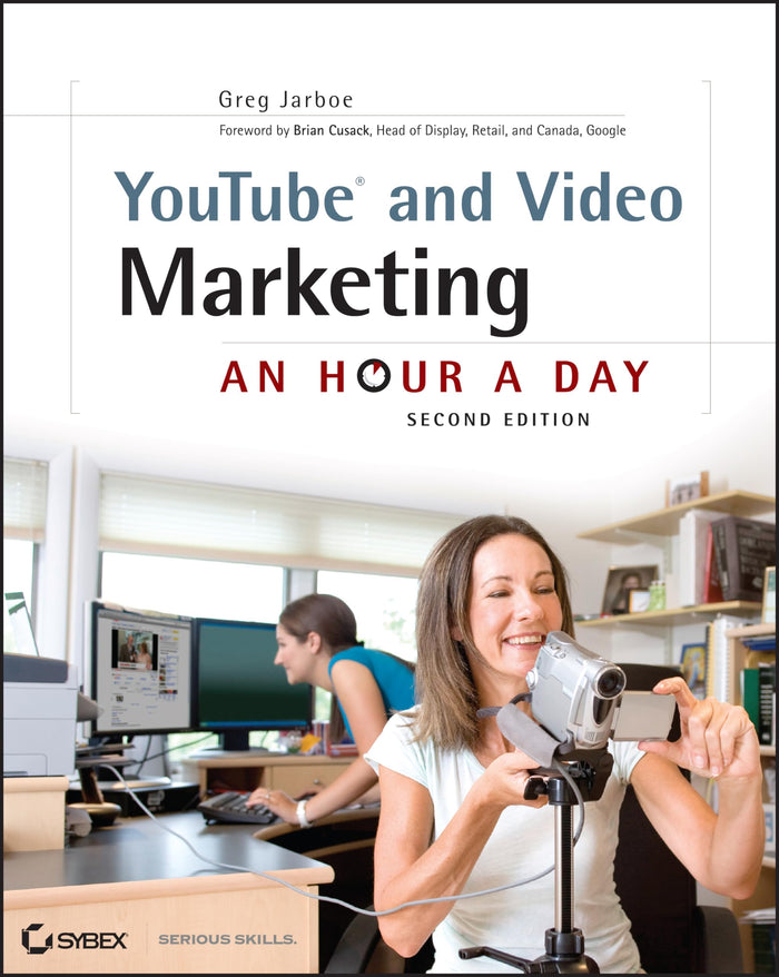 YouTube and Video Marketing: An Hour a Day by Greg Jarboe - Paperback cover