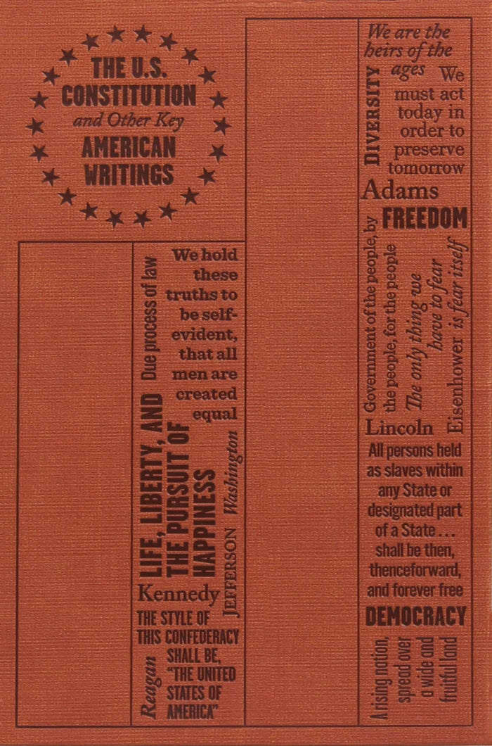 The U.S. Constitution and Other Key American Writings (Word Cloud Classics) by Founding Fathers - Paperback cover