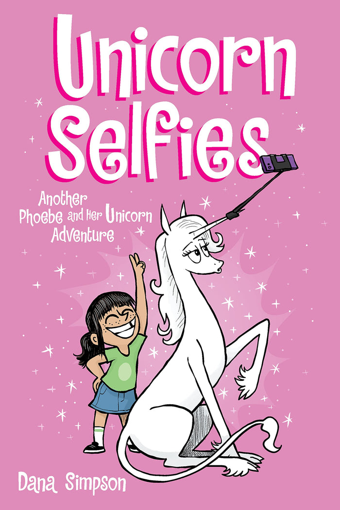 Unicorn Selfies: Another Phoebe and Her Unicorn Adventure (Volume 15) by Dana Simpson - Paperback cover