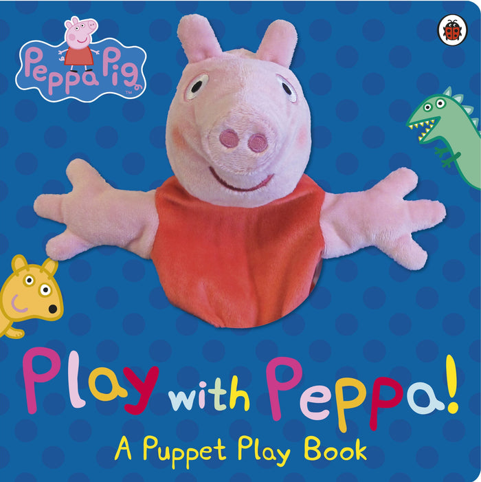 Peppa Pig Play With Peppa Hand Puppet Bk - Board Book cover