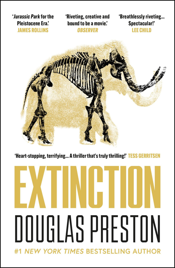 Head of Zeus -- an Aries Book Extinction (International Edition). by Douglas Preston - Paperback cover