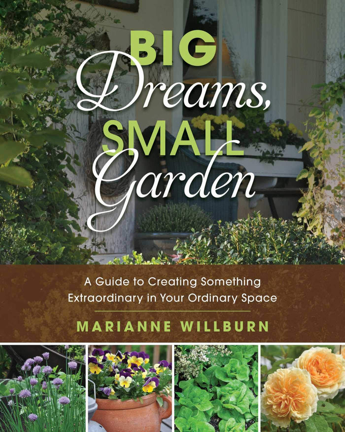 Big Dreams, Small Garden: A Guide to Creating Something Extraordinary in Your Ordinary Space by Marianne Willburn - Paperback cover