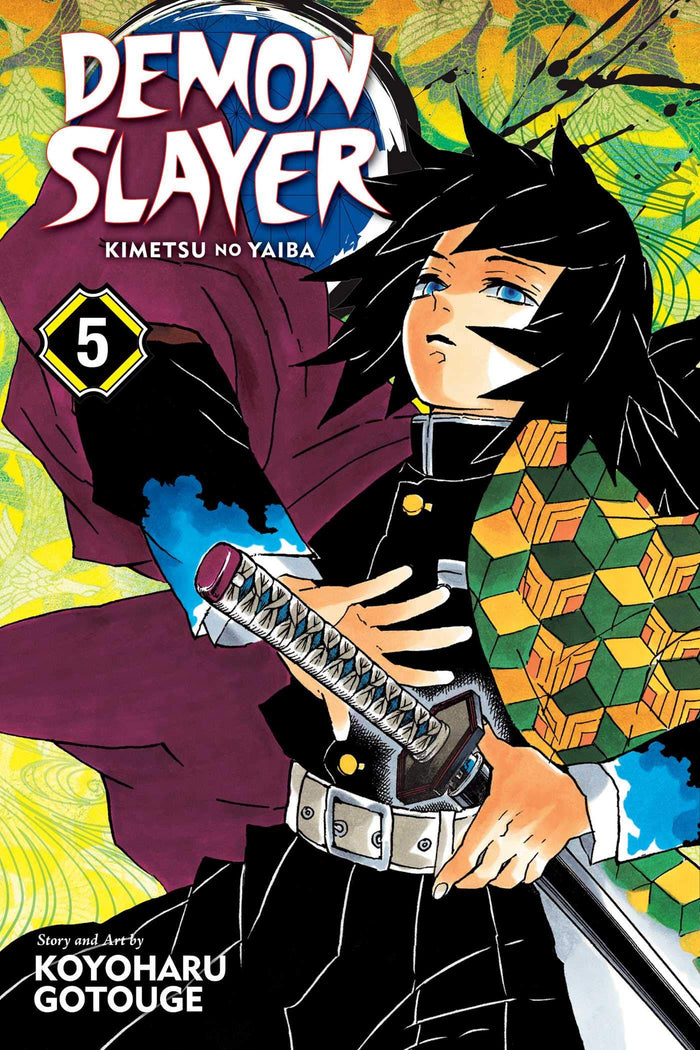 Demon Slayer: Kimetsu no Yaiba, Vol. 5 by Koyoharu Gotouge - Paperback cover