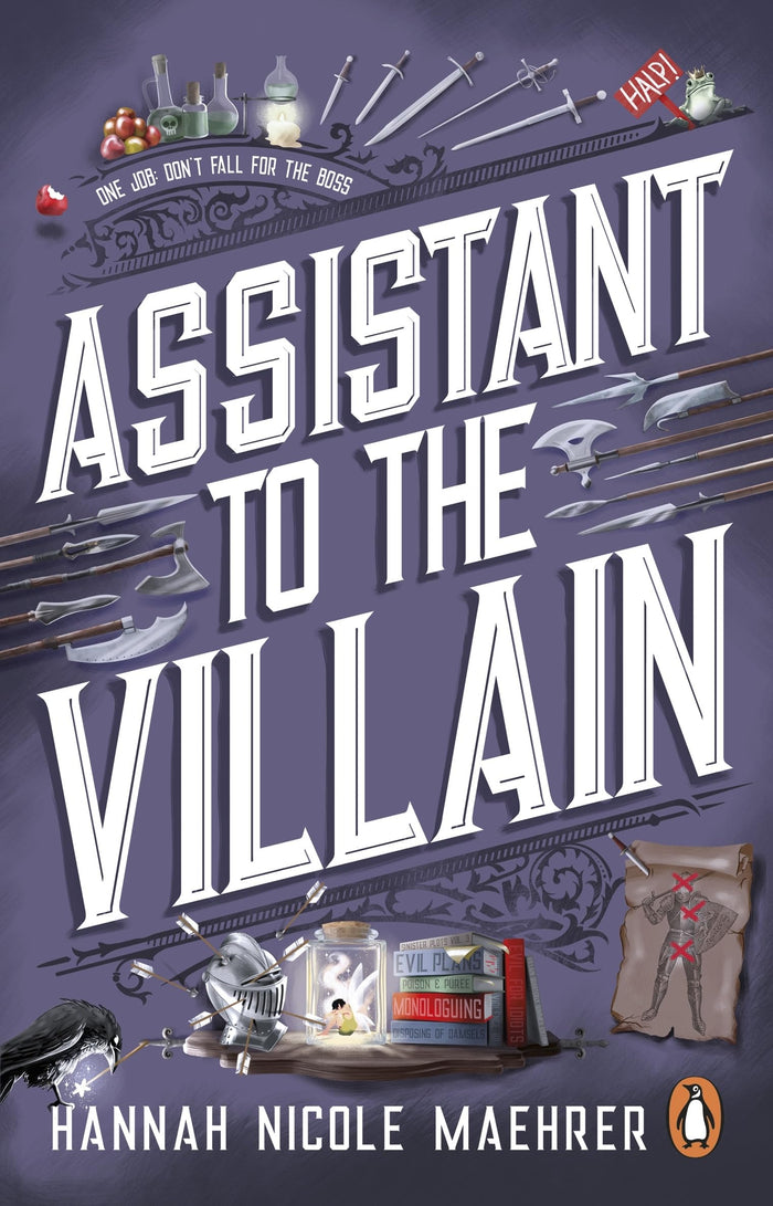Penguin Assistant to the Villain. by Hannah Nicole Maehrer - Paperback cover