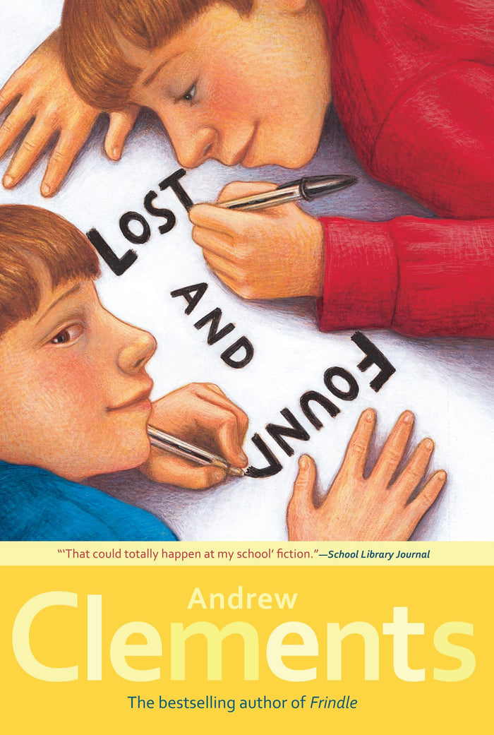 Lost and Found by Andrew Clements - Paperback cover