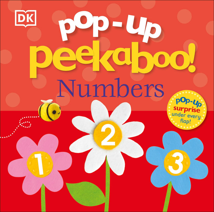 Pop Up Peekaboo Numbers by D.K. Publishing - Board Book cover
