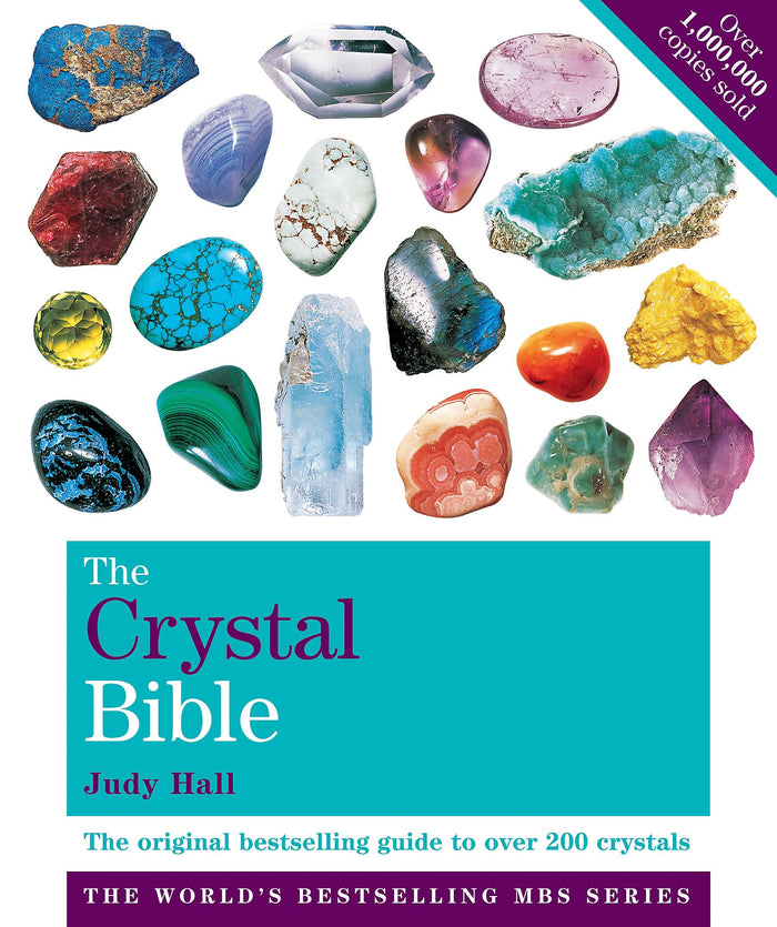 The Crystal Bible | Volume 1 by Judy Hall | H16.5cm x W14cm x D2.5cm | pack of 1: Godsfield Bibles, White Floral by Judy Hall - Paperback cover