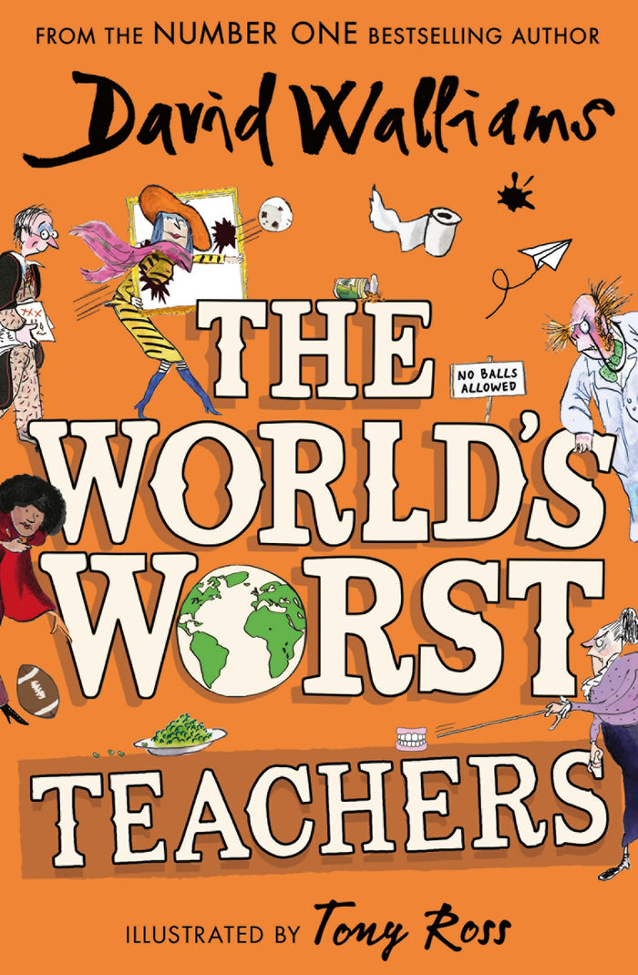 HARPERCOLLINSCHILDRENSBOOKS The Worlds Worst Teachers. by David Walliams - Paperback cover