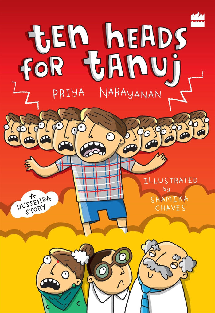 Ten Heads for Tanuj by Priya Narayanan - Paperback cover