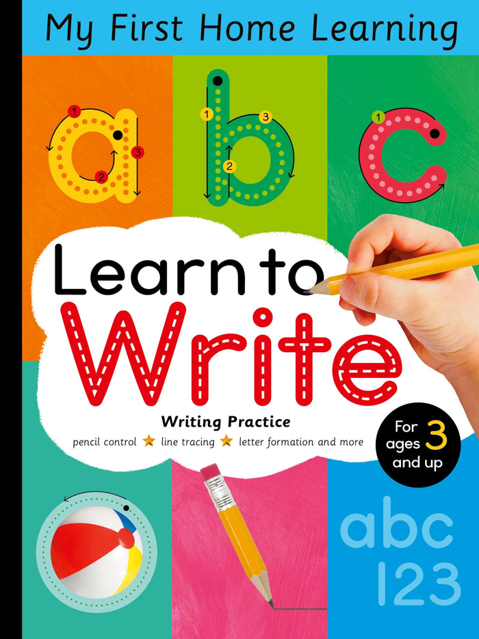 Learn to Write (My First Home Learning) by Lauren Crisp - Paperback cover