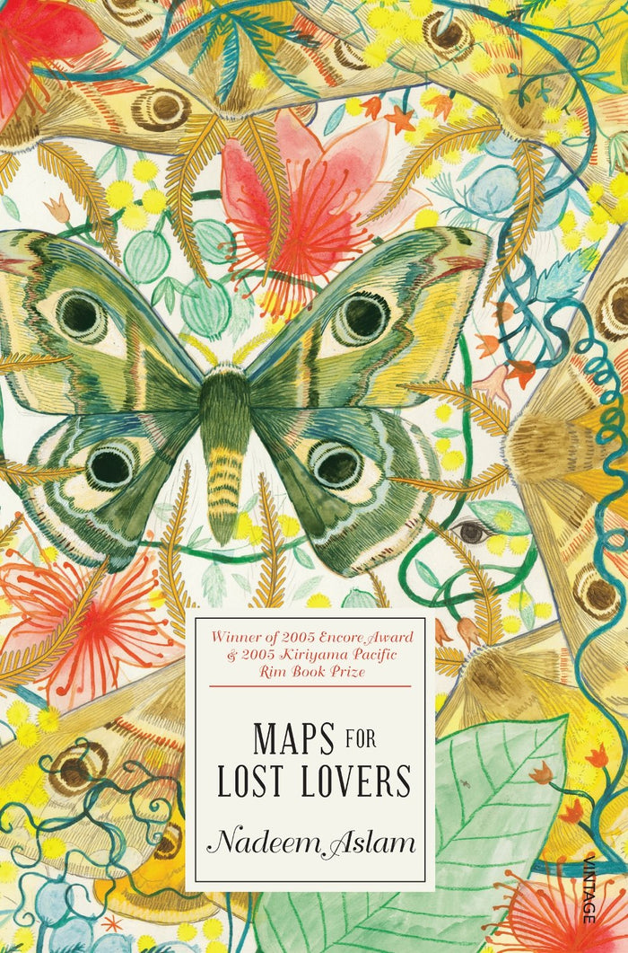 Maps For Lost Lovers by Nadeem Aslam - Paperback cover