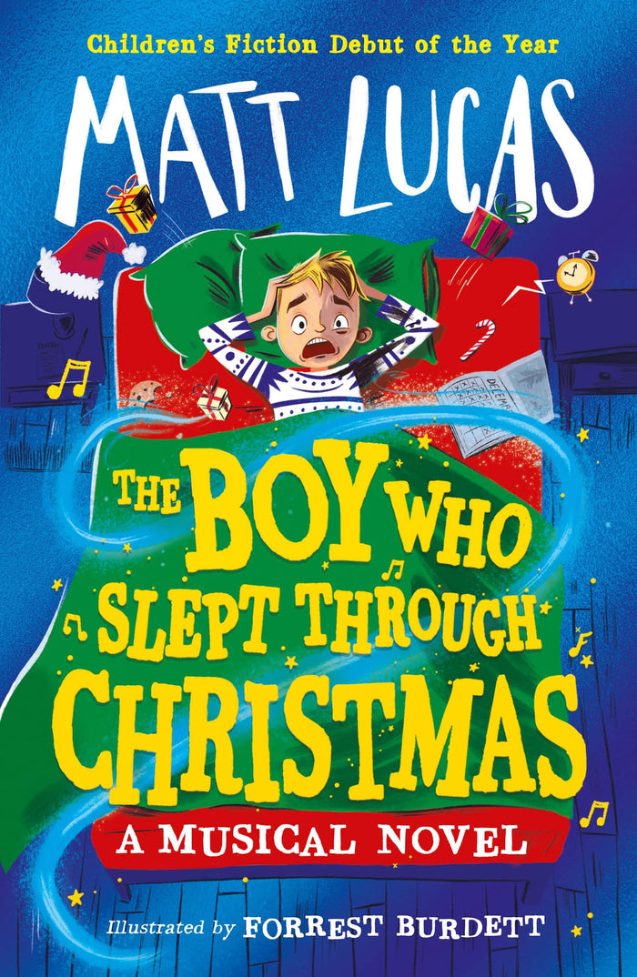 Farshore The Boy Who Slept Through Christmas. by Matt Lucas - Paperback cover