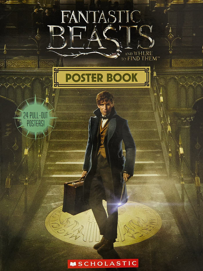 Fantastic Beasts and Where to Find Them Poster Book by Scholastic Inc. - Paperback cover