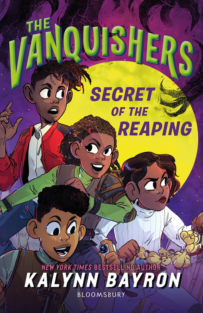 Bloomsbury The Vanquishers Secret of the Reaping. by Kalynn Bayron - Paperback cover