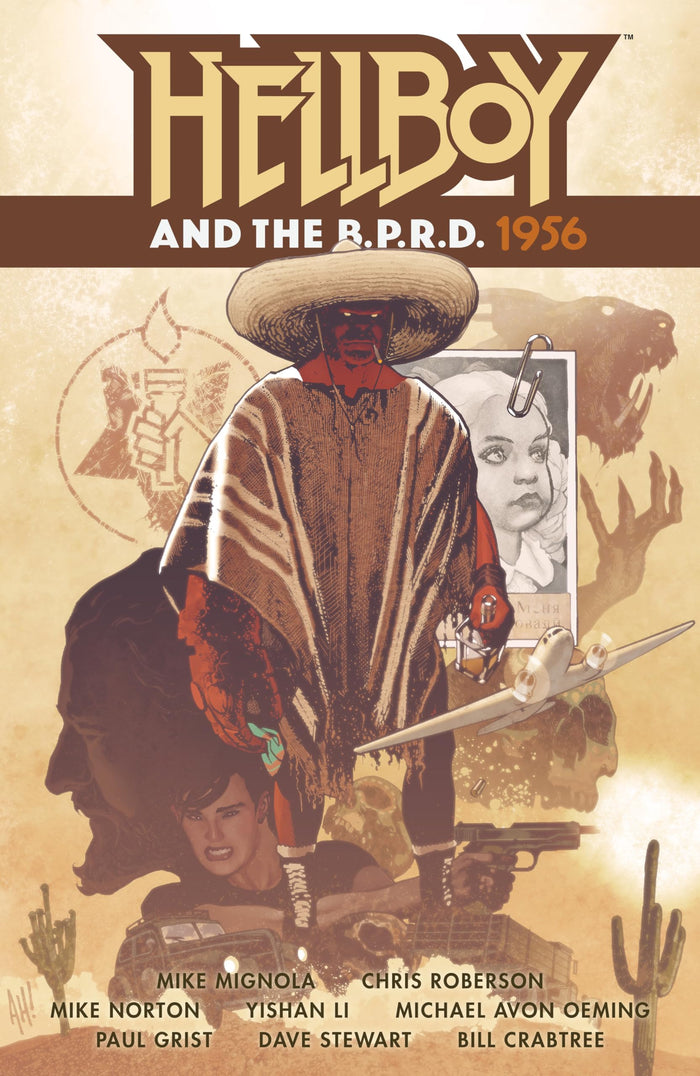 Hellboy and the B.P.R.D.: 1956 by Mike Mignola - Paperback cover