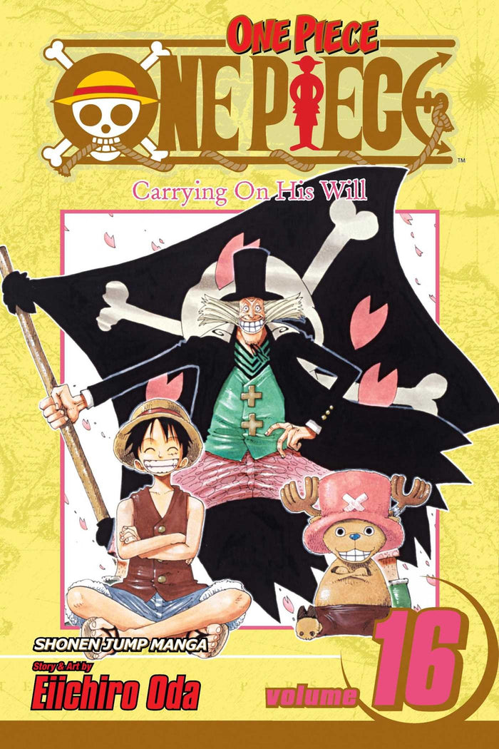One Piece, Vol. 16: Carrying On His Will by Eiichiro Oda - Paperback cover