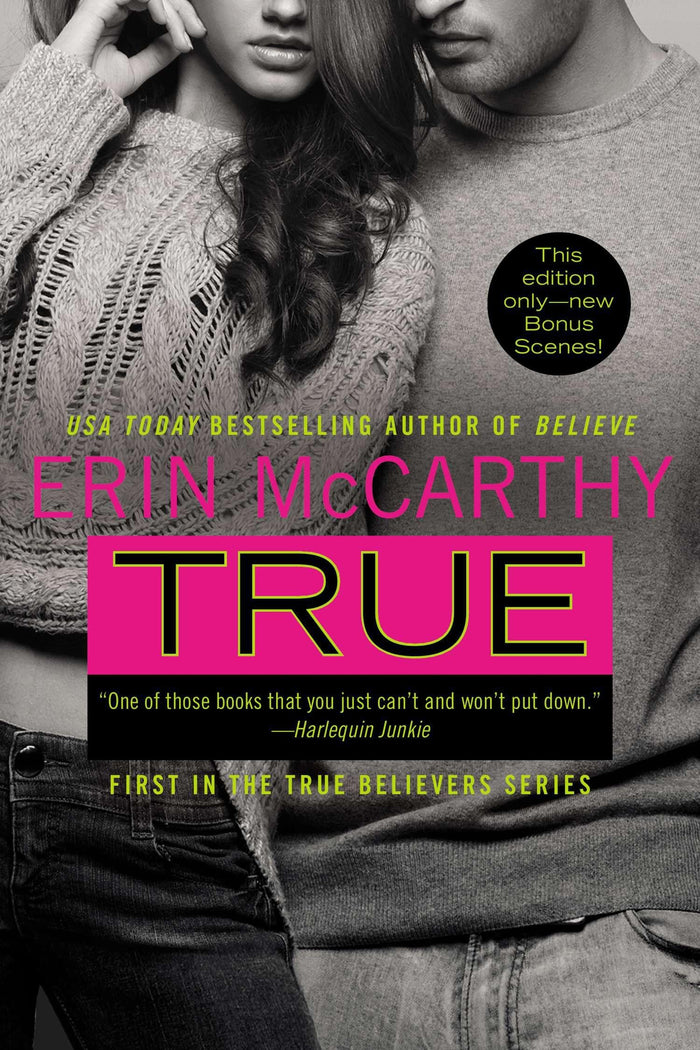True (True Believers) by Erin McCarthy - Paperback cover