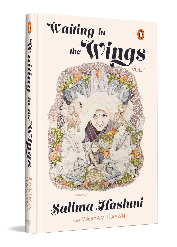 Waiting in the Wings: A Memoir by Hashmi Salima - Hardcover cover