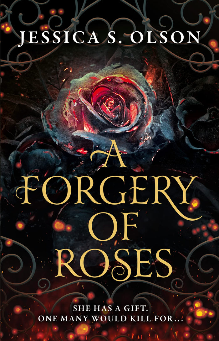 A Forgery of Roses by Jessica S. Olson - Paperback cover