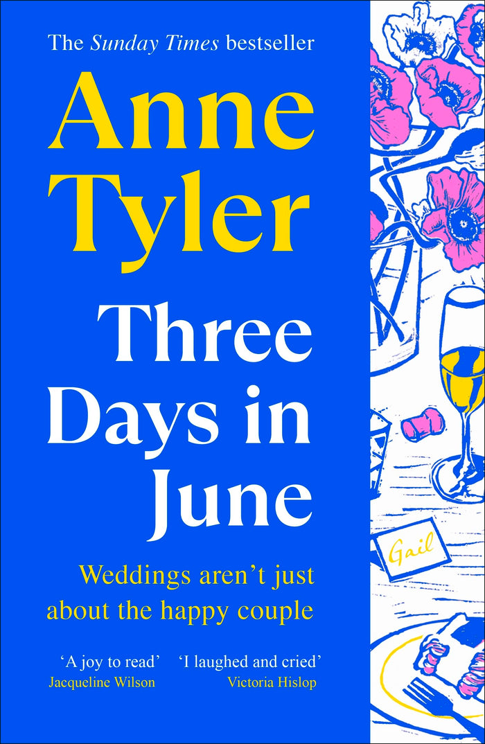 Three days in june by Anne Tyler - Paperback cover