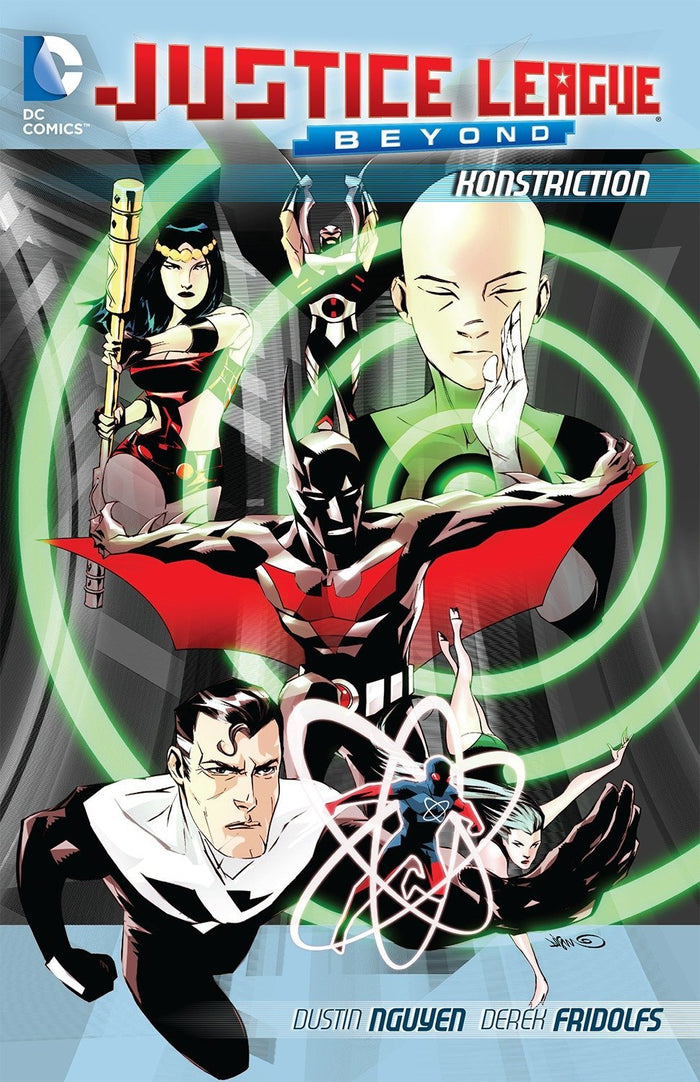 Justice League Beyond: Konstriction by Derek Fridolfs - Paperback cover