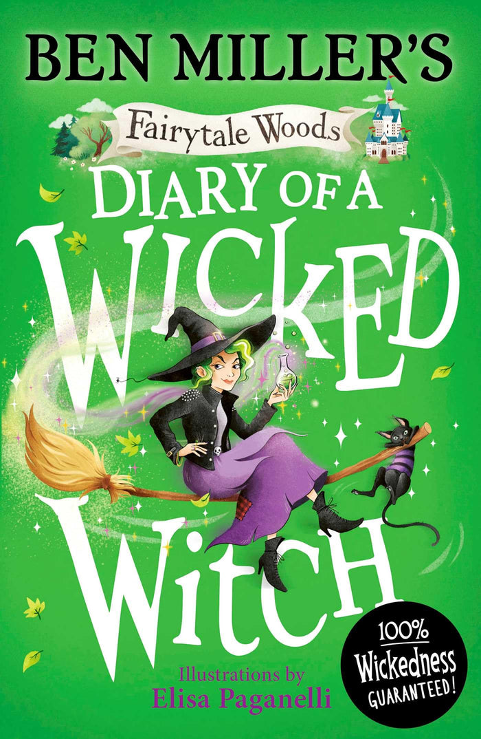 Diary of a Wicked Witch by Ben Miller - Hardcover cover