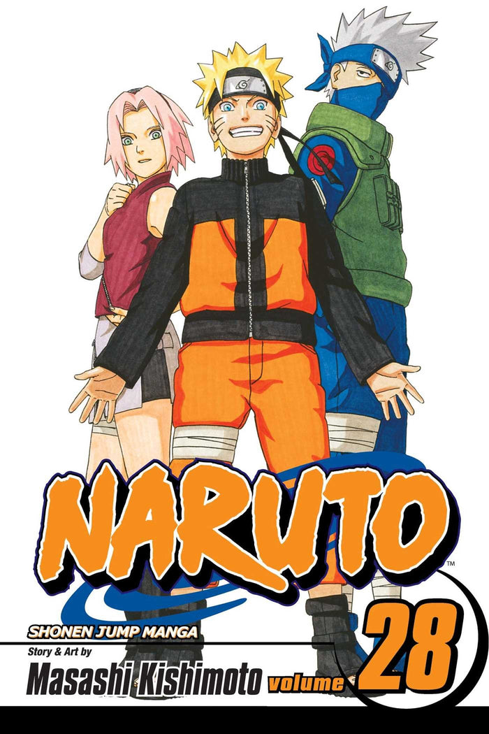 Naruto, Vol. 28: Homecoming by Masashi Kishimoto - Paperback cover
